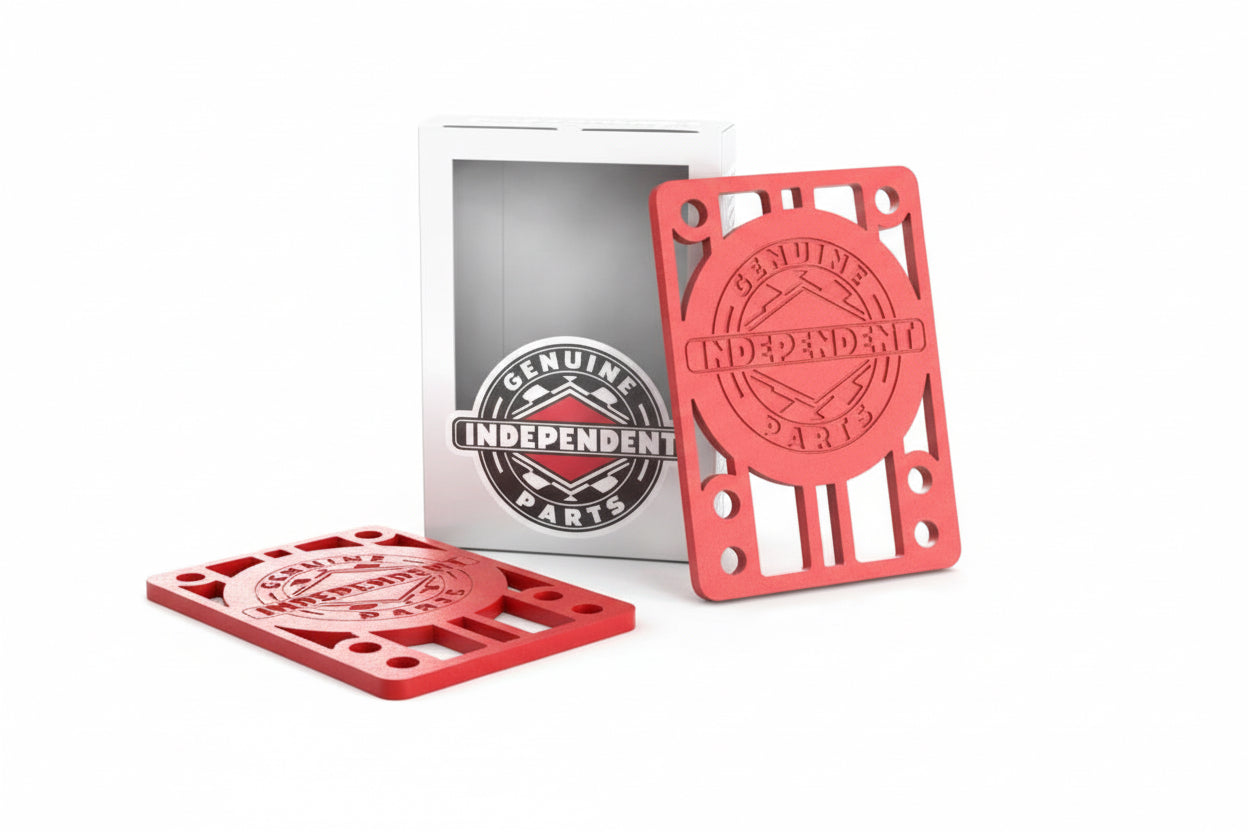 Independent Trucks Riser Pads - Red