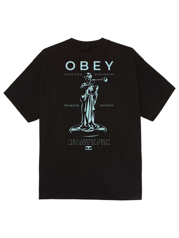 Obey 'Premium Sounds' Tee - Black