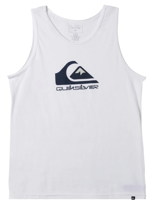 Quiksilver 'Big Logo' Tank Top - White