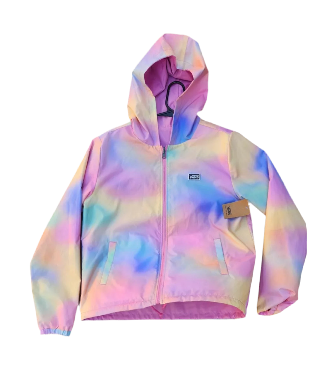 Vans 'Reverse Out' Windbreaker - Rainbow/Pink (Women’s)