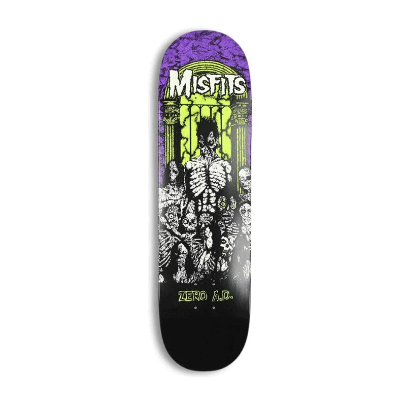 Zero x The Misfits 'Earth A.D' Deck - Glow In The Dark