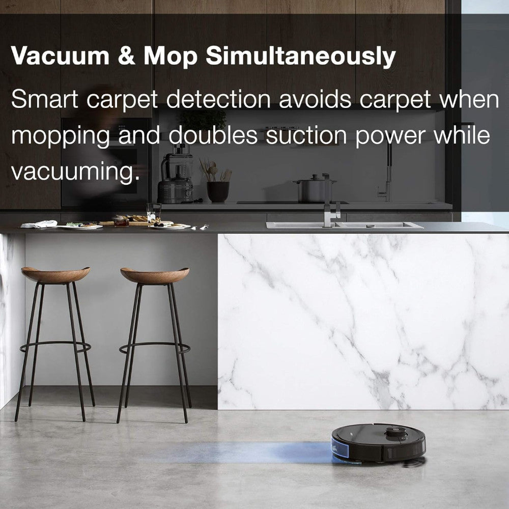 ECOVACS DEEBOT OZMO T8 Robot Vacuum & mop - Factory serviced with Home Essentials warranty