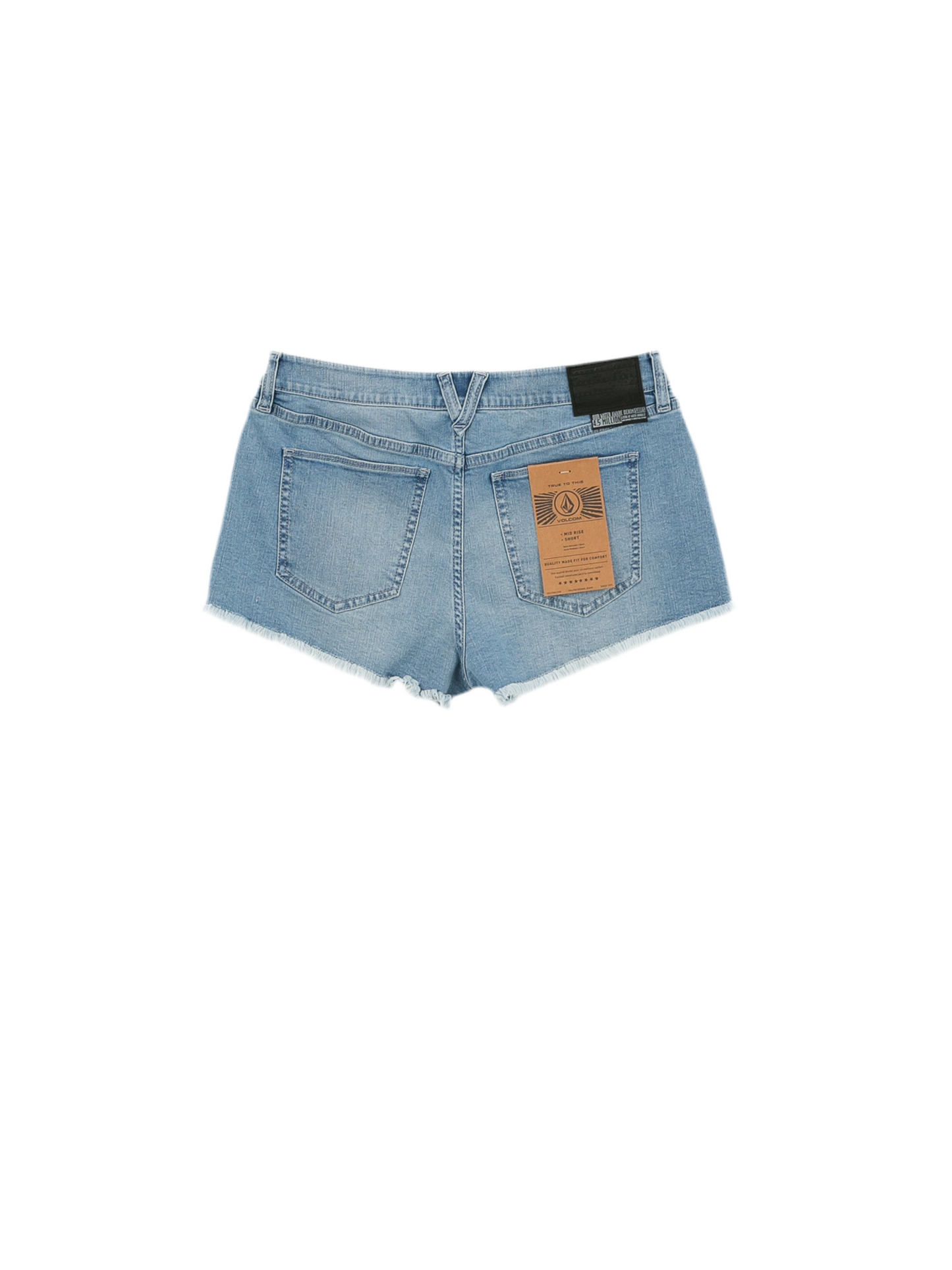 Volcom 'Stoney' Stretch Shorts - Blue  (Women's)