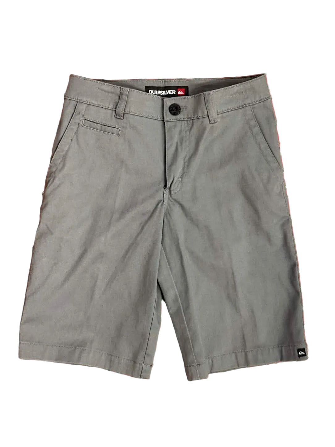 Quiksilver 'Union' Chino Shorts - Grey (KIDS)