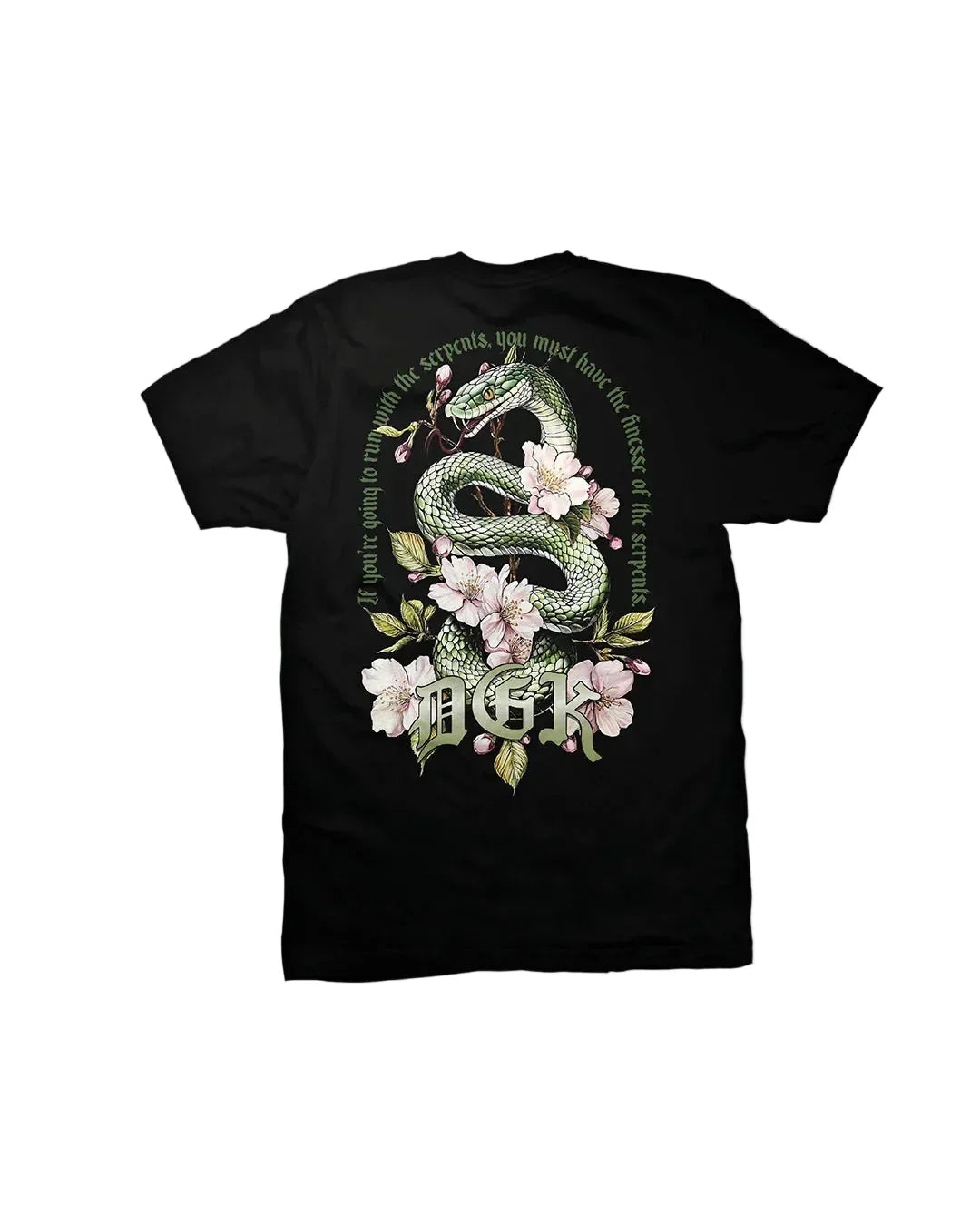 DGK 'Serpent' Tee - Black