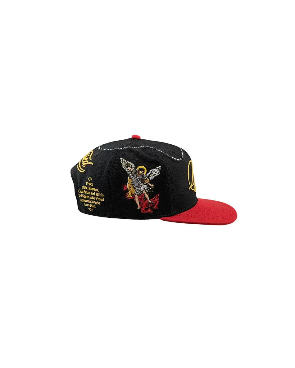 DGK 'Archangel' Snapback Cap - Black/Red