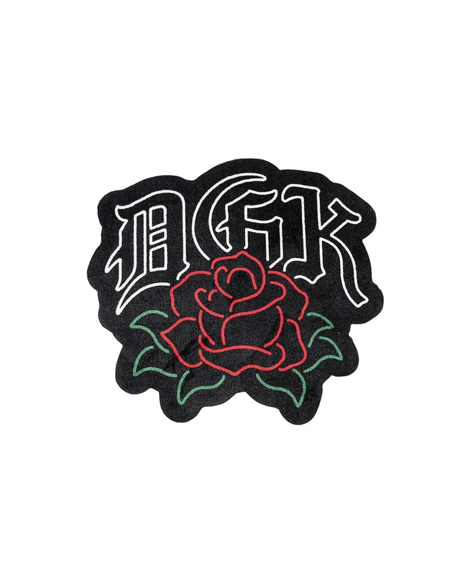 DGK 'Deus' Rug - Black