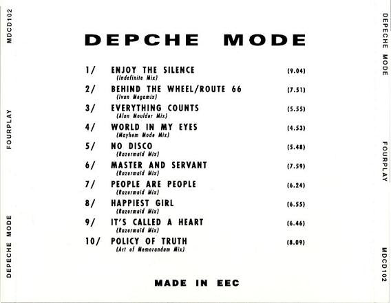 Depeche Mode / Fourplay - CD (Used)