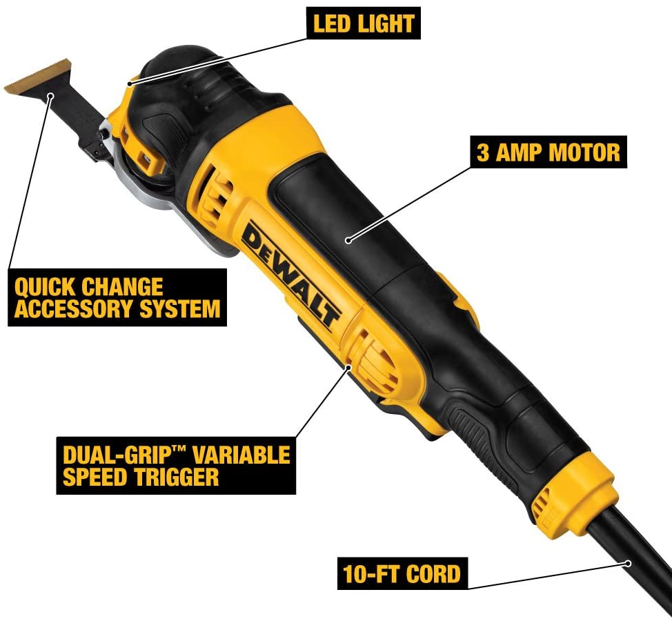 DEWALT Oscillating Multi-Tool - Refurbished with Full Manufacturer Warranty - DWE315K