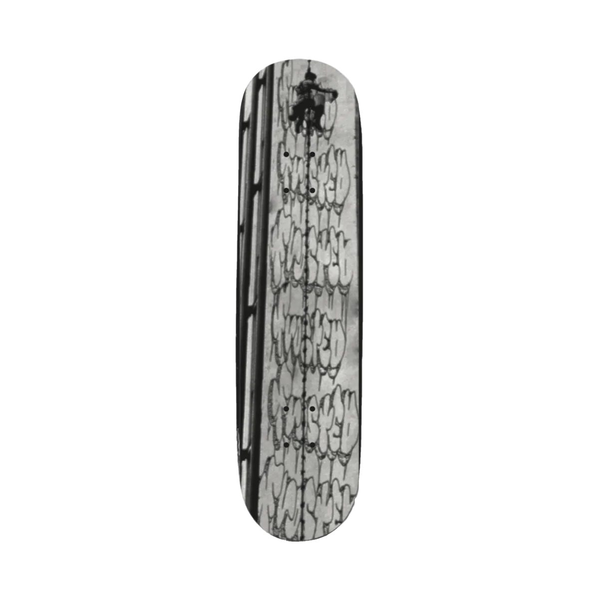 Frosted Skateboards 'Mural' Skateboard Deck - Grey
