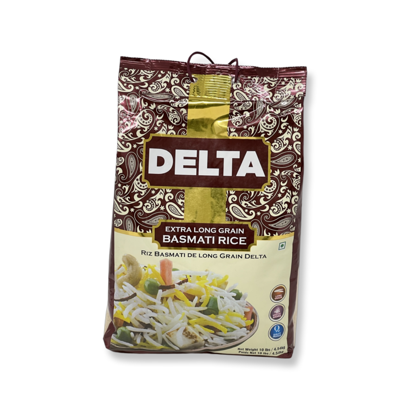 Delta Extra long grain Basmati rice 10lb