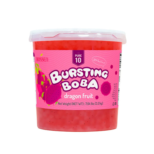 Billes de Boba Éclatantes au Fruit du Dragon (10% de Jus de Fruits Naturel) - Billes de Boba Éclatantes - Bossen - Canada - Livraison Gratuite au Canada pour les Commandes Supérieures à 199 CAD