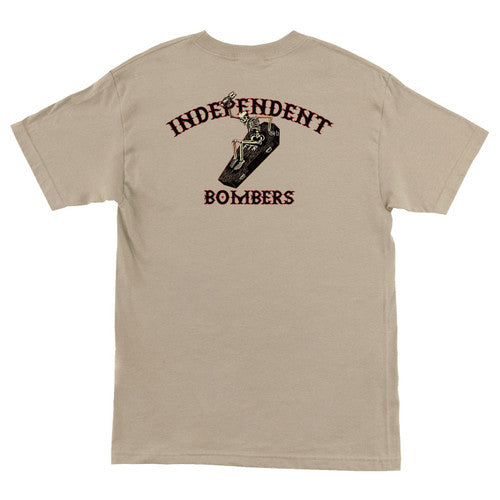 Independent 'Bombers' Tee - Beige