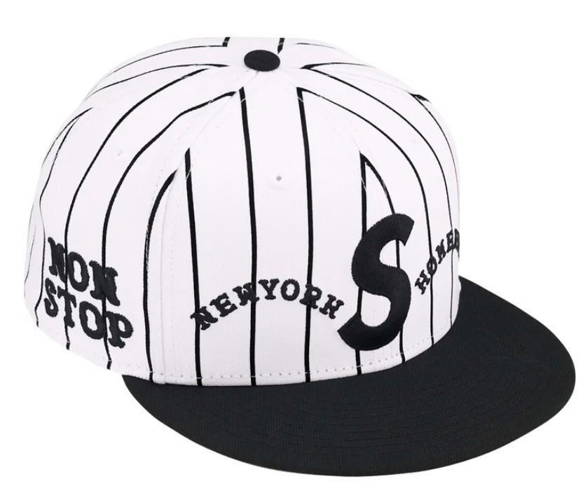 Supreme x Homerun x New Era 'S Logo' Fitted Cap - White