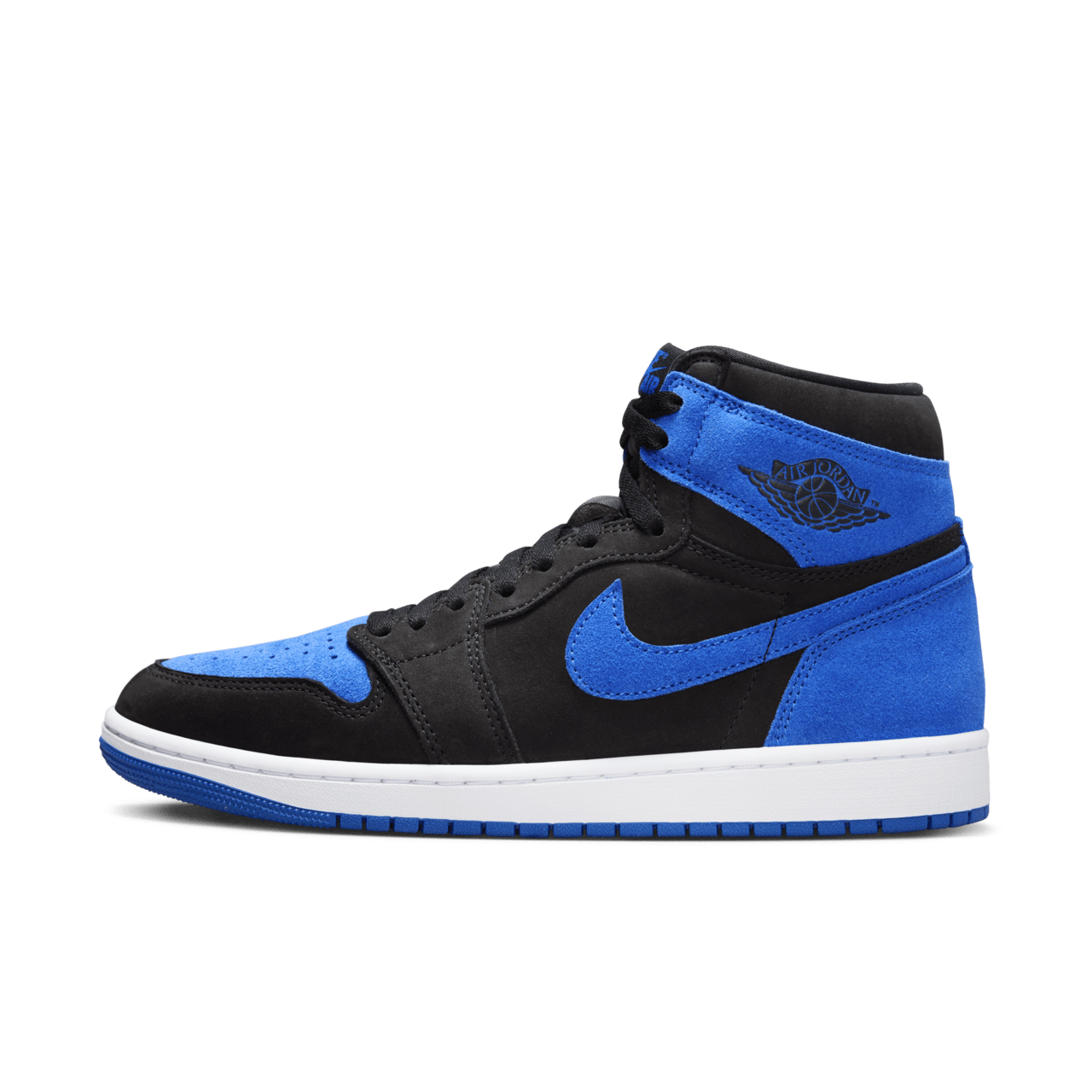 Nike 'Air Jordan 1 High Retro' Shoes - Royal Blue Reimagined
