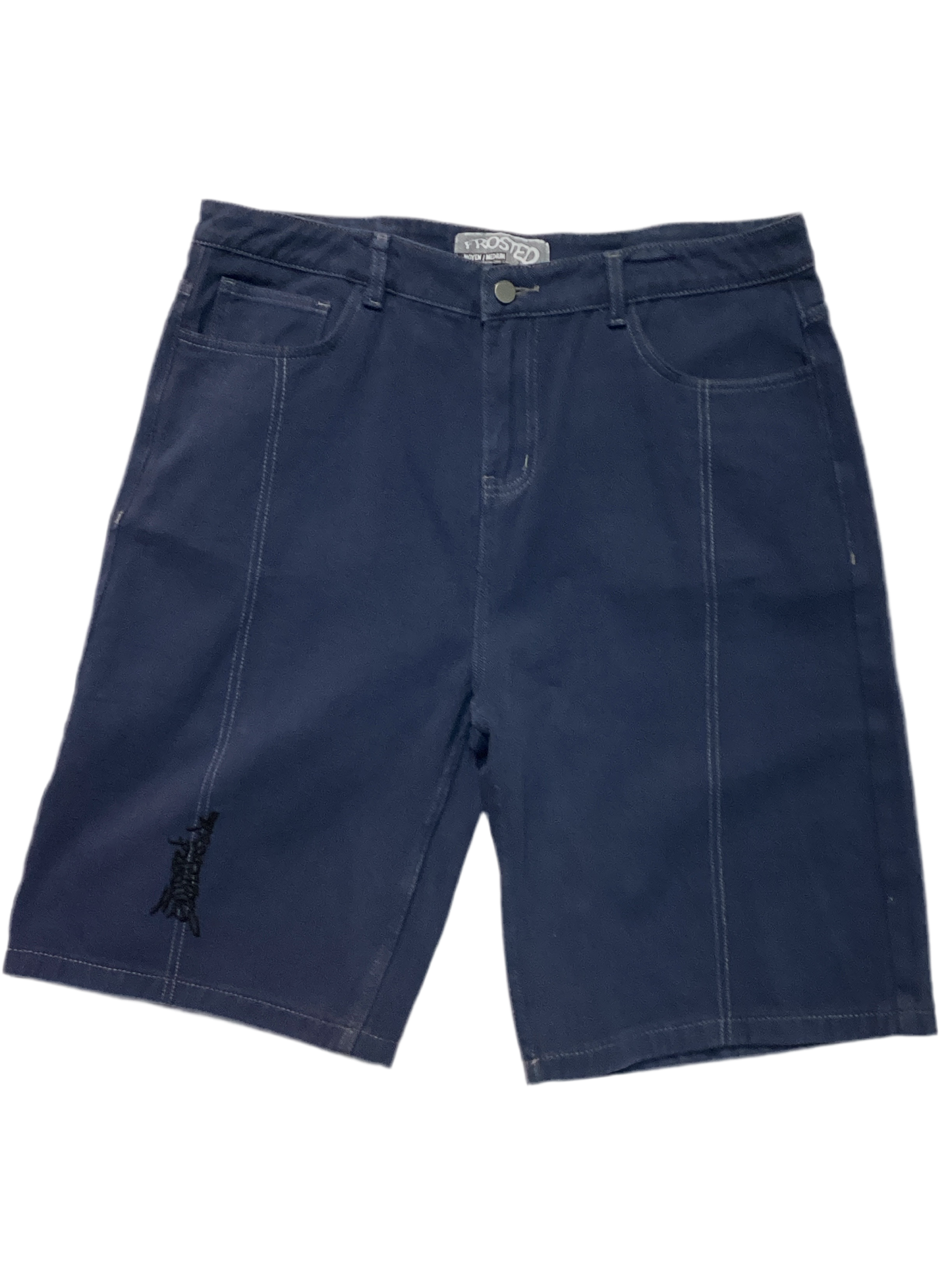 Frosted Skateboards 'Baggy' Shorts - Navy