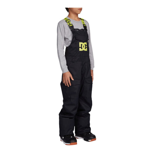 DC 'Roadblock' BIB Overall - Black/Yellow (KIDS)