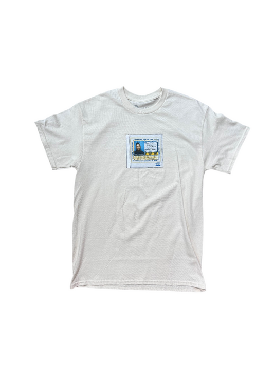Color Bars x Ol’ Dirty Bastard 'CD' Tee - Beige