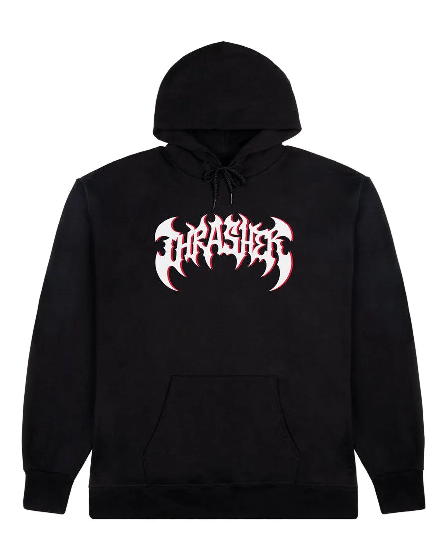 Thrasher 'Heavy Metal' Hoodie - Black