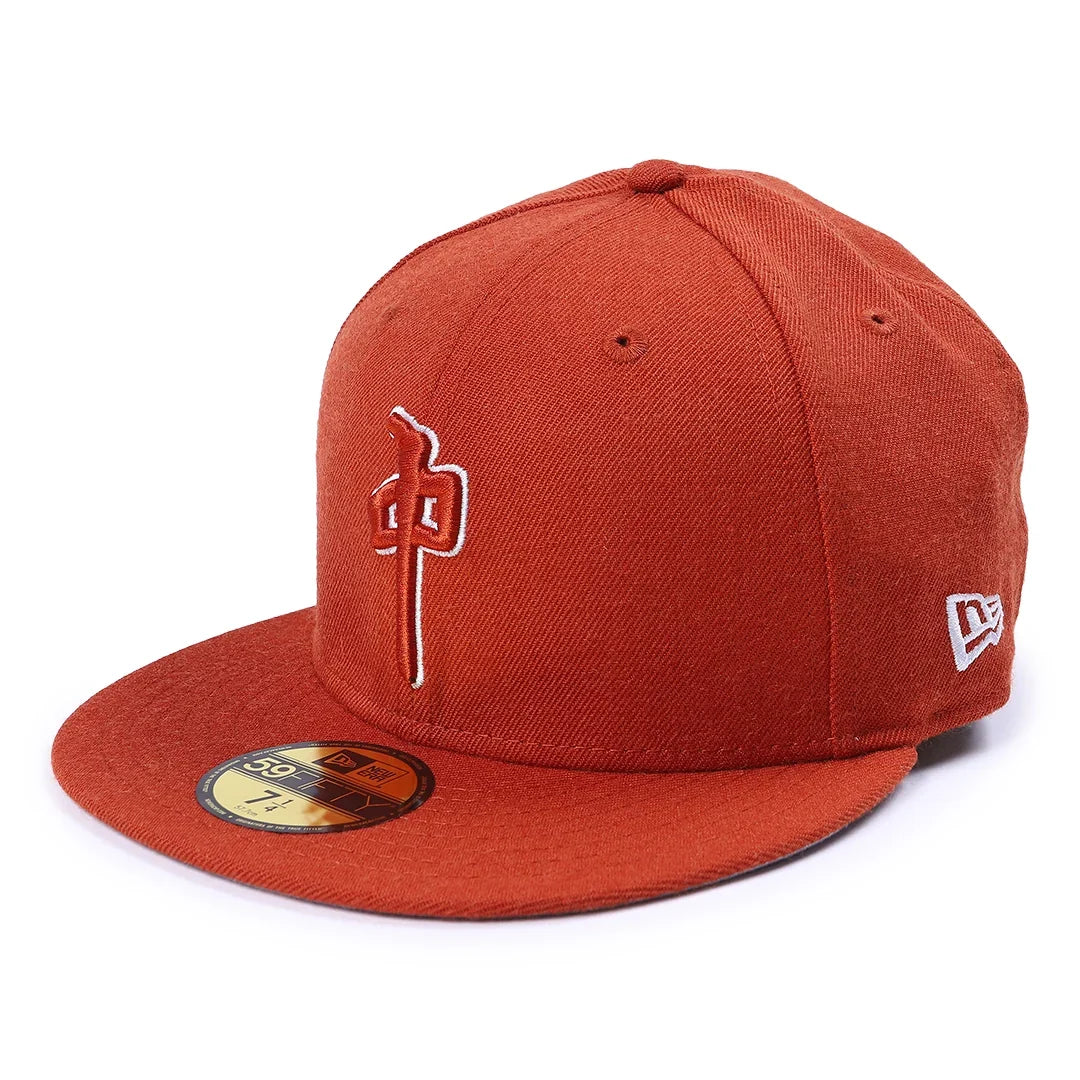Red Dragon x New Era 'Dynasty' Fitted Cap - Rust