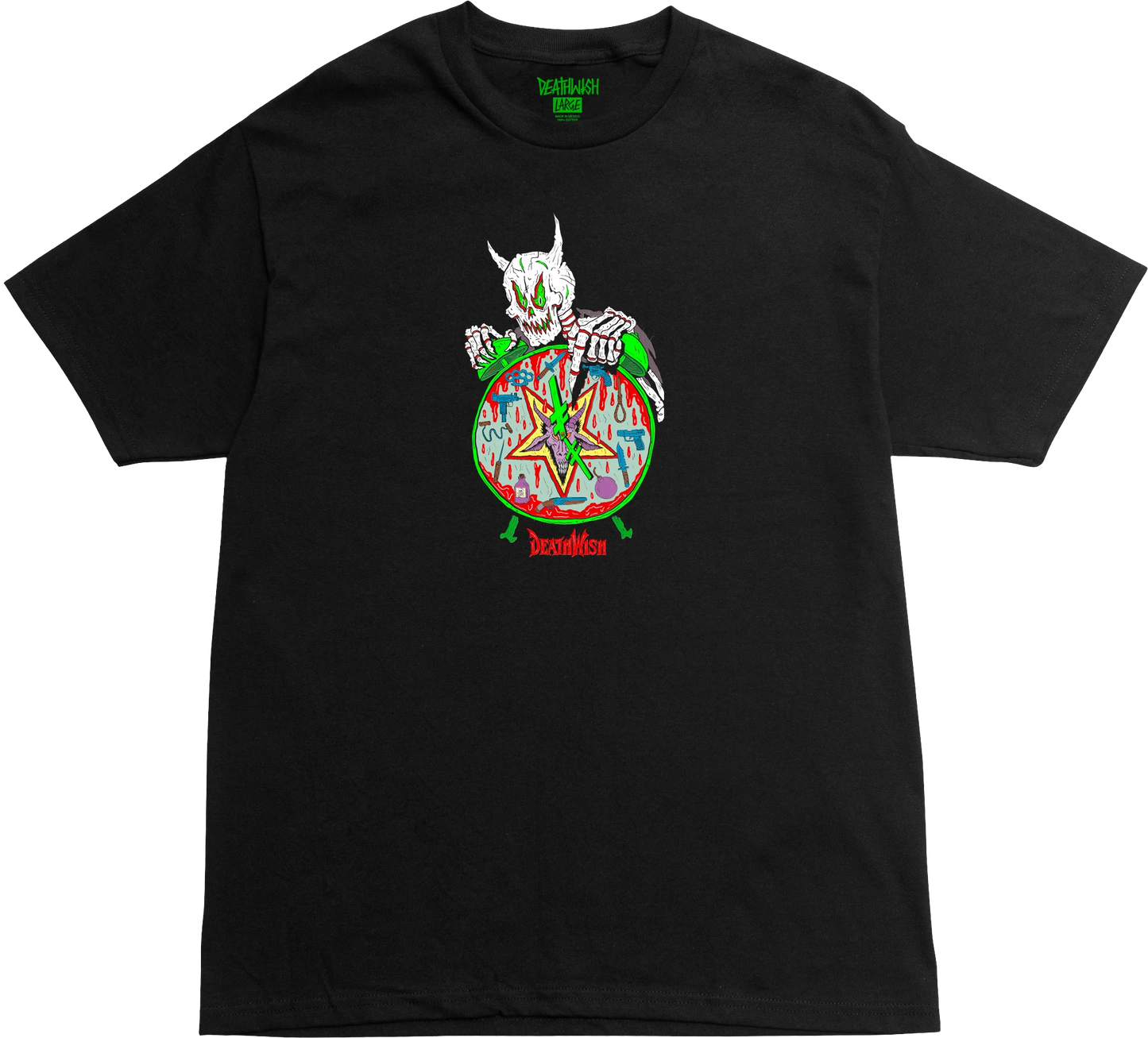 Deathwish 'Nigthmare City' Tee - Black