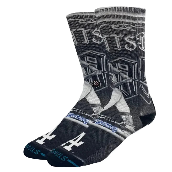 Stance x Mister Cartoon x MLB 'Betts' Crew Socks - Black