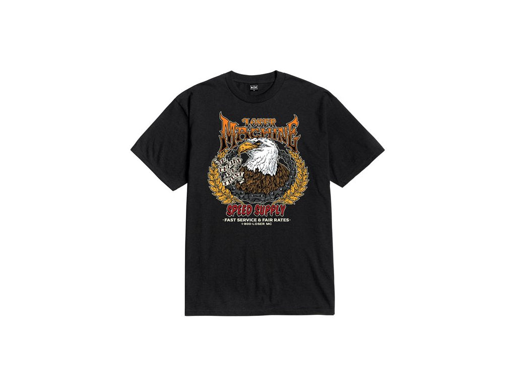 Loser Machine 'Speed Supply' Tee - Black