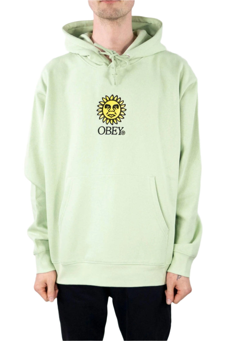 Obey 'Sunshine Hoodie' - Cucumber