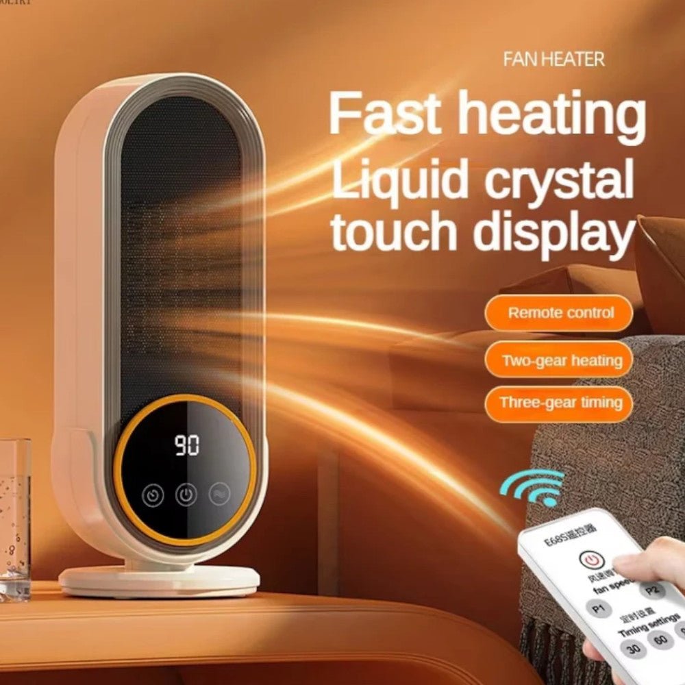 FAN HEATER E68S PTC Ceramic Heater With Remote Control - Kastor