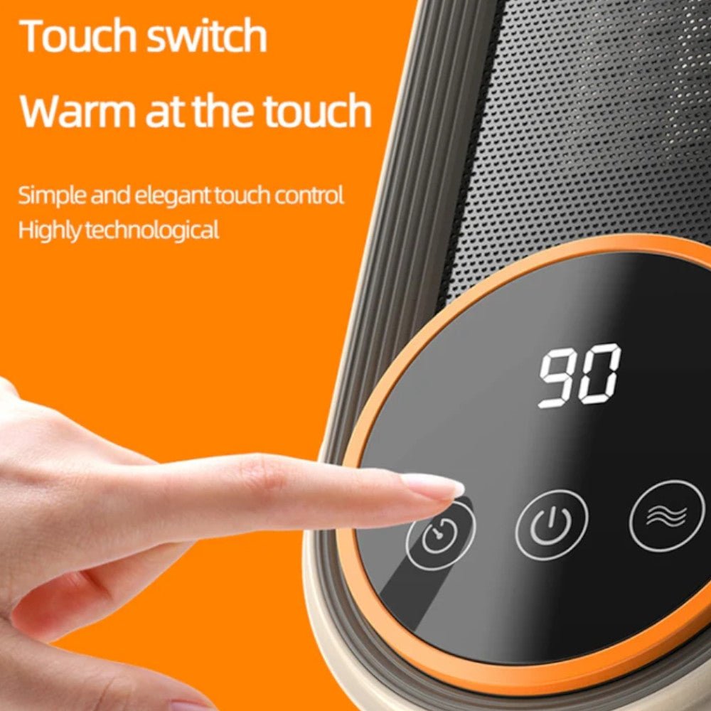 FAN HEATER E68S PTC Ceramic Heater With Remote Control - Kastor