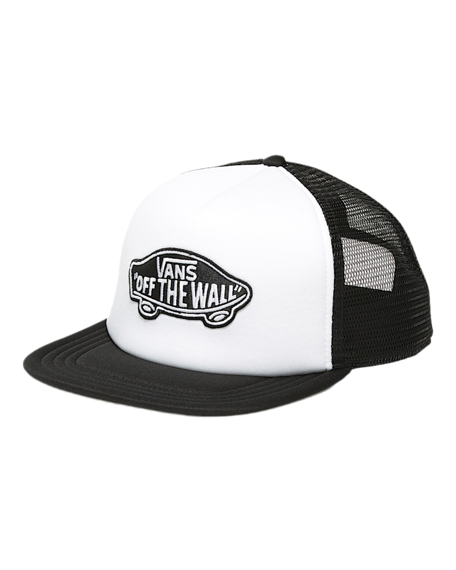 Vans 'Classic Patch' Trucker Cap - Black/White
