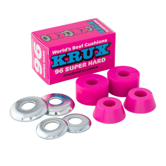 Krux 'Worlds Best Cushions' Super Hard Bushings - Pink (96A)