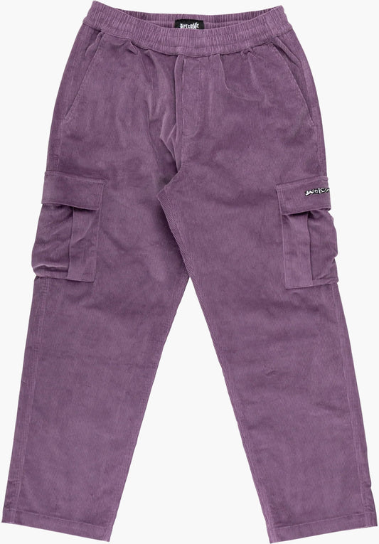 Welcome 'Chamber' Corduroy Cargo Pants - Berry