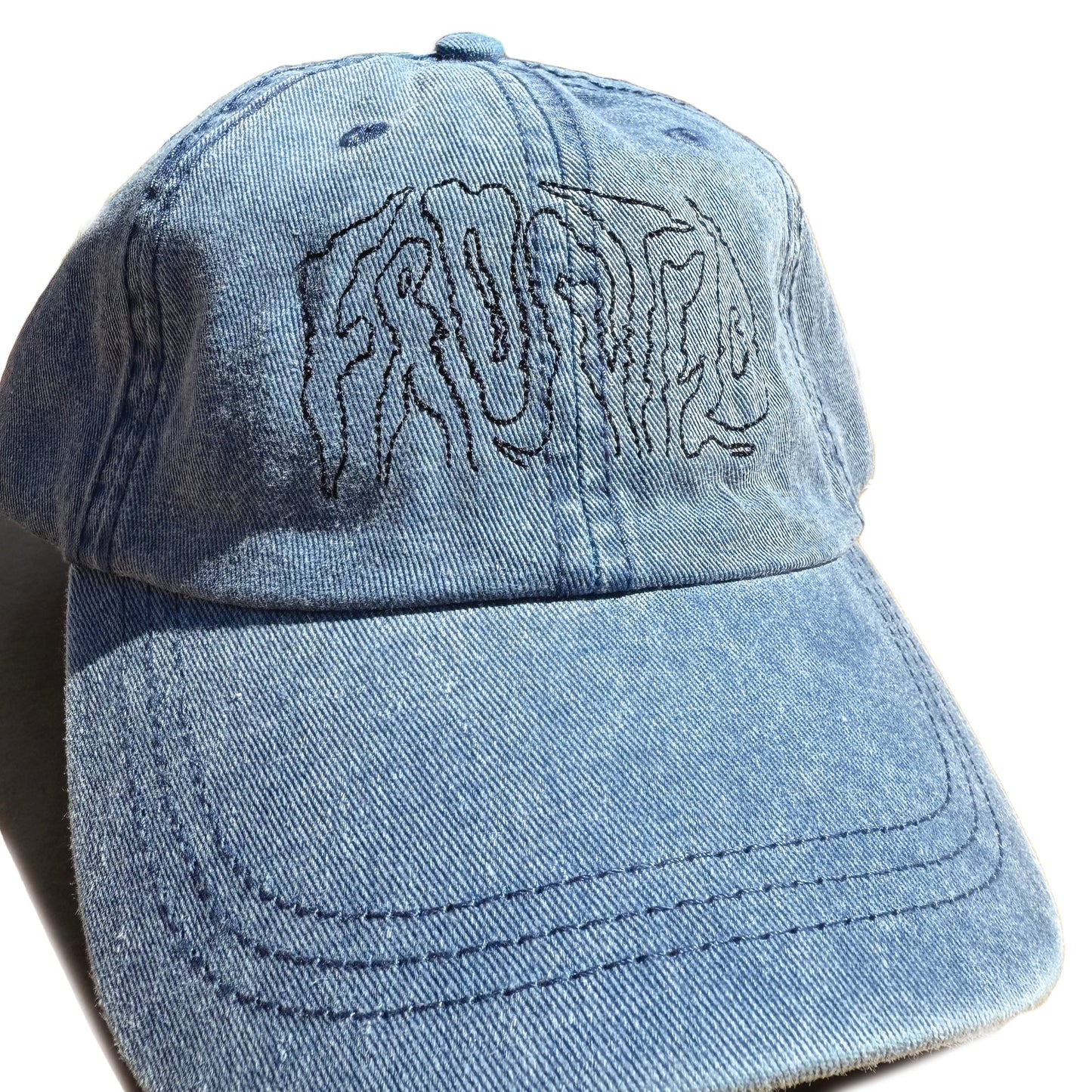 Frosted Skateboards 'Logo' Cap - Denim