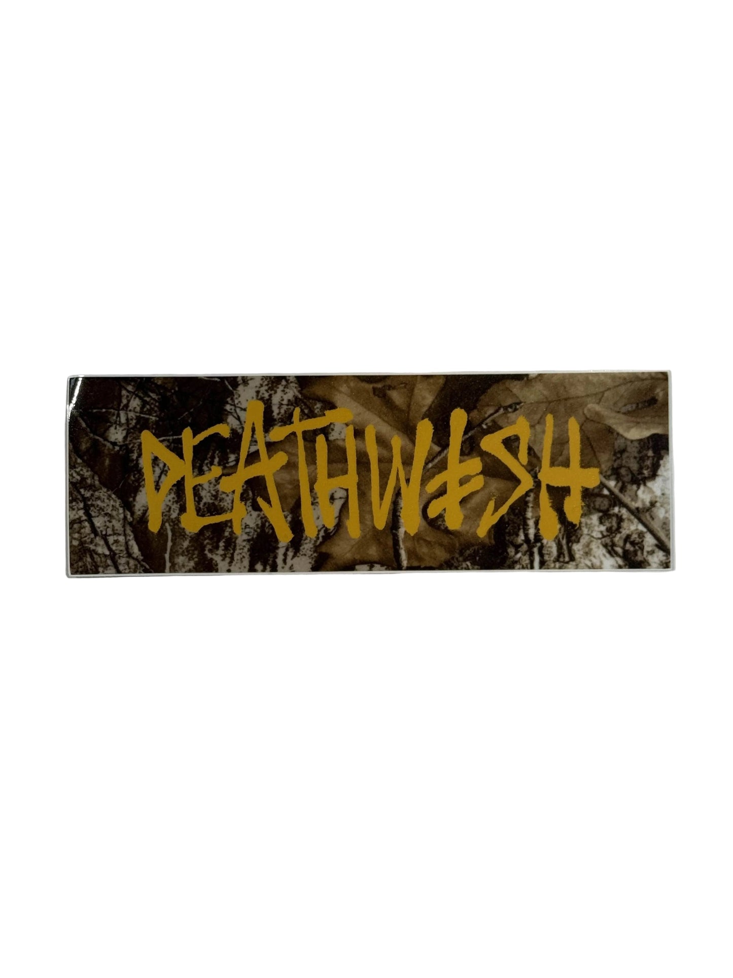 Deathwish 'OG Deathspray' Sticker - Realtree Camo