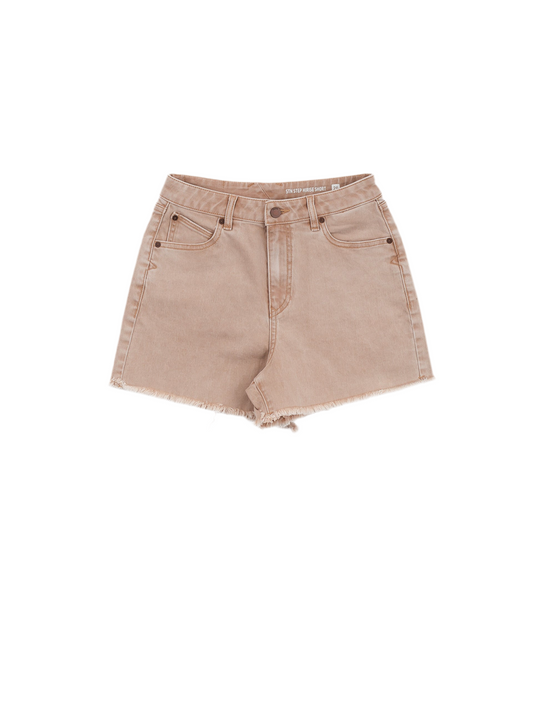 Volcom 'Stone Step Hirise' Shorts - Mocha (Women’s)