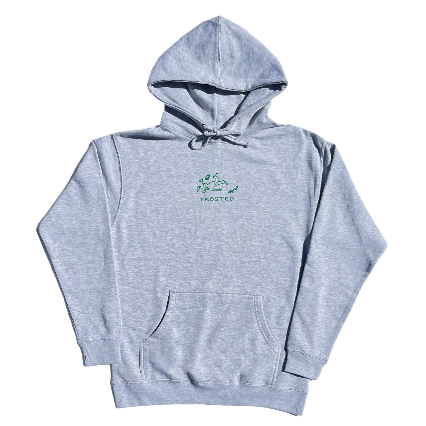 Frosted Skateboards 'Classic Monday' Hoodie - Ash Grey