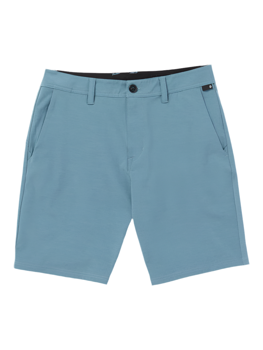 Volcom 'Frickin' Modern Stretch 21 Chino Shorts - Stone Blue (KIDS)