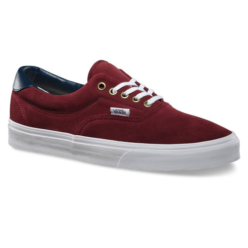 Vans 'Era 59' Shoes - (Suede/Leather) Oxblood Red