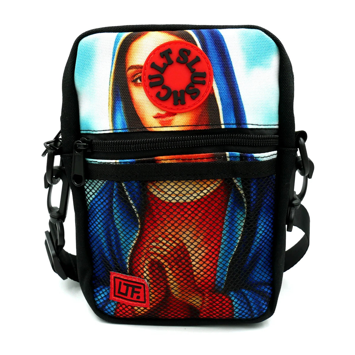 Slushcult x LTF 'Virgin Mary' Side bag - Multi