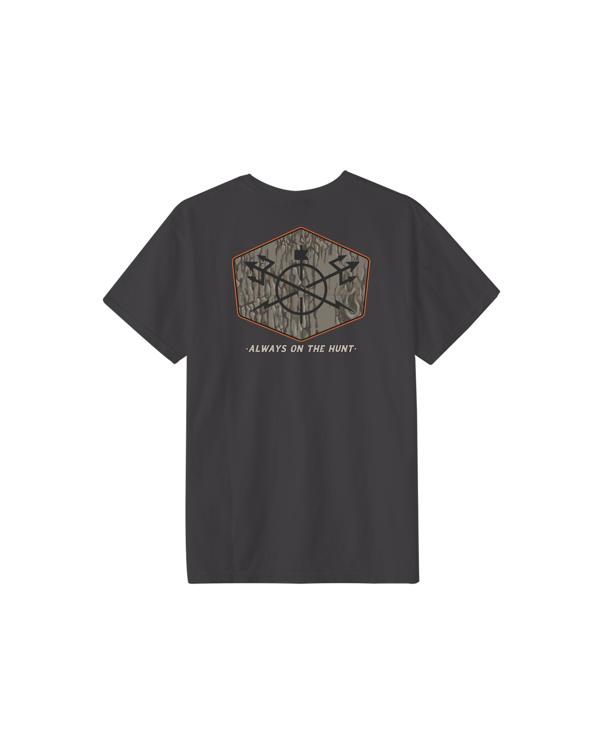 Dark Seas 'Solid Oak' Tee - Bristol Black