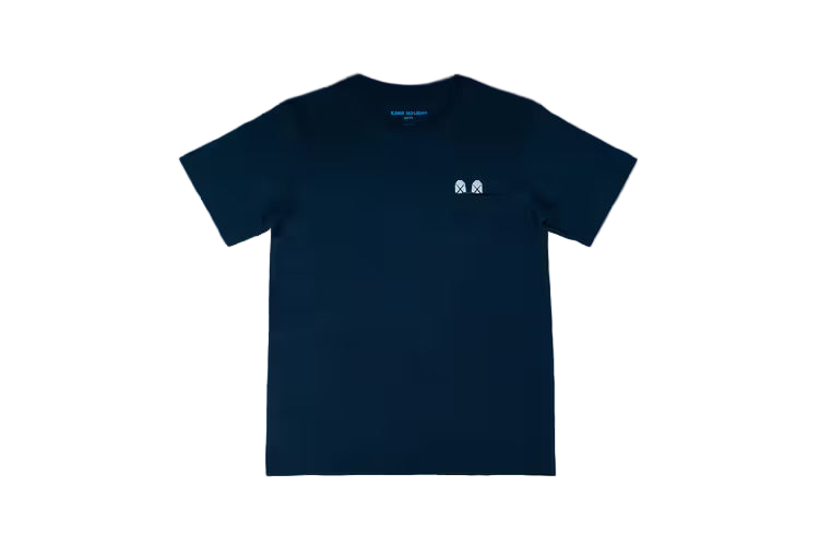 KAWS 'Holiday Japan' Pocket Tee - Navy (Asia Sizing)