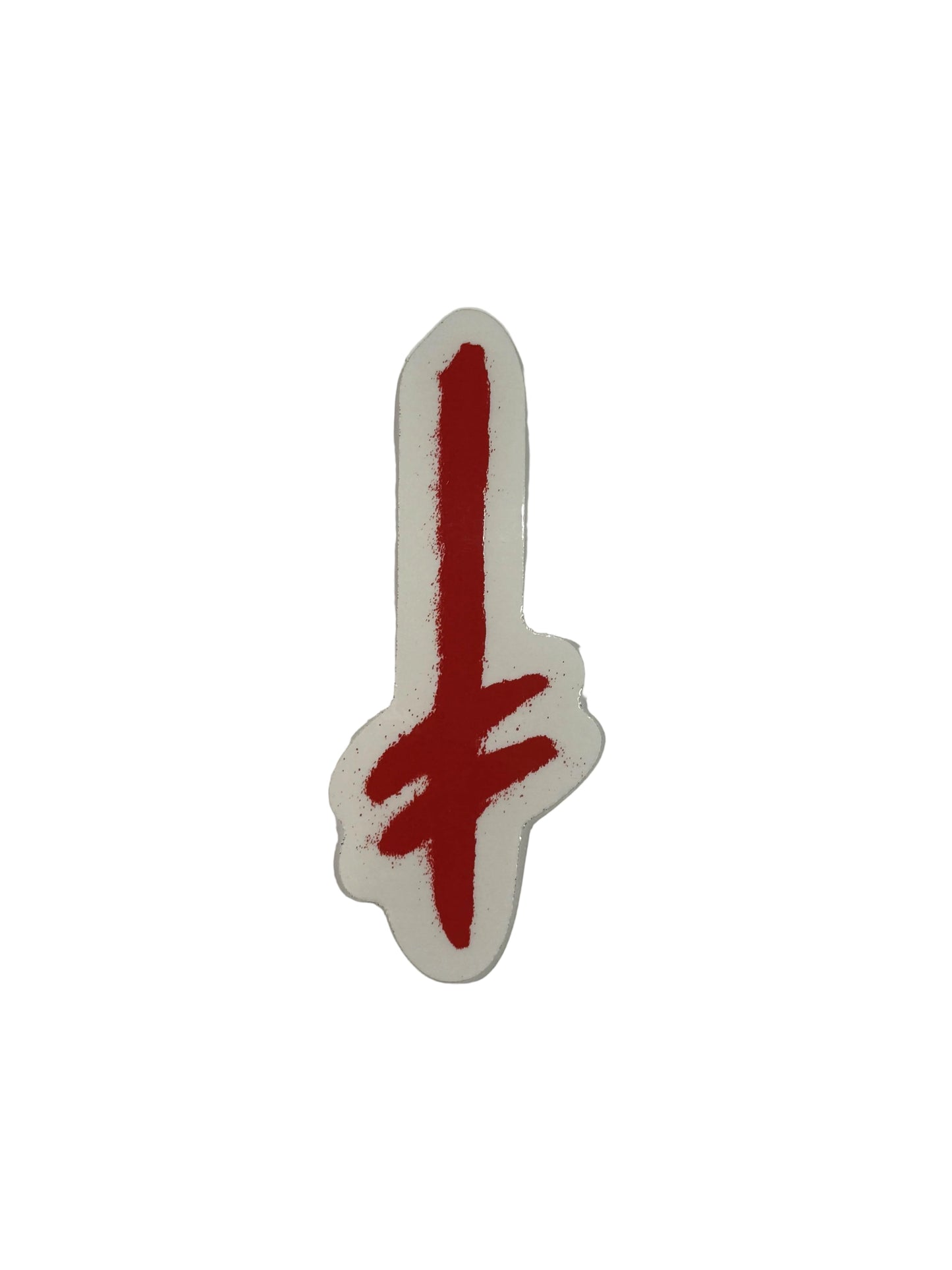 Deathwish 'Gang Logo' Sticker - Red