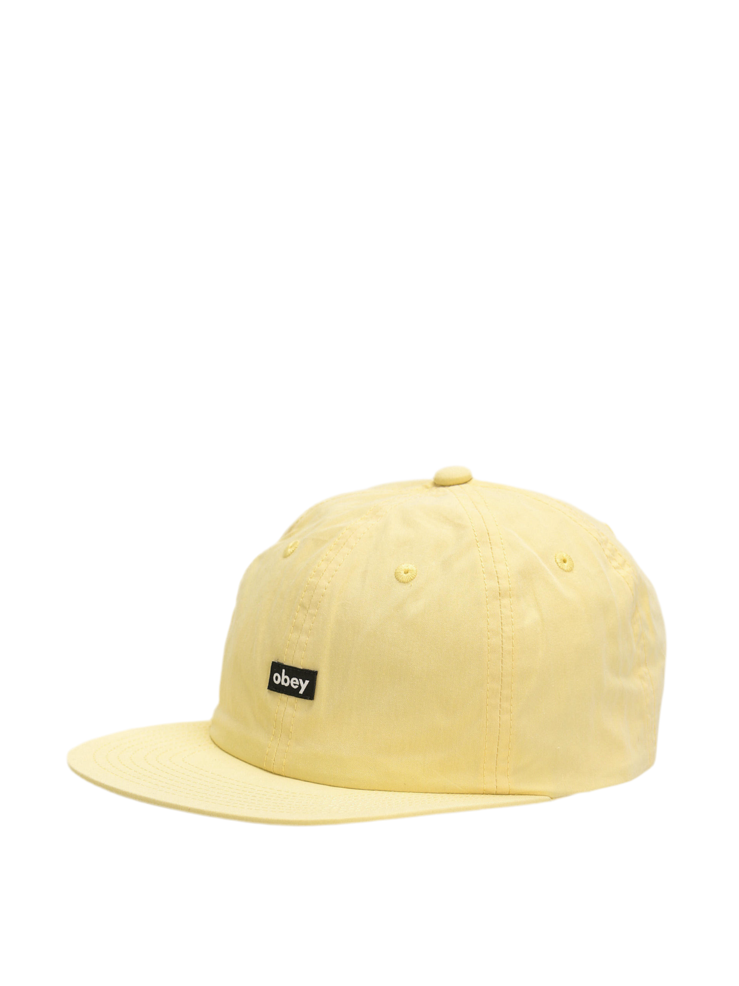 Obey 'Lowercase' 6-Panel Clip Buckle Cap - Bronze