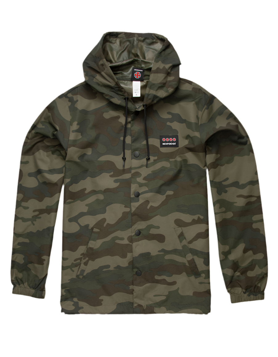 Independent 'OG Cross' Windbreaker - Camo