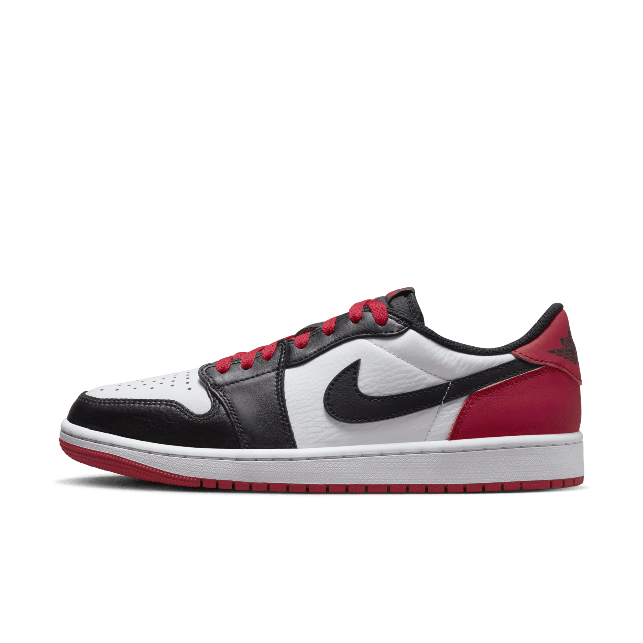 Nike 'Air Jordan 1 Low' Shoes - Black Toe