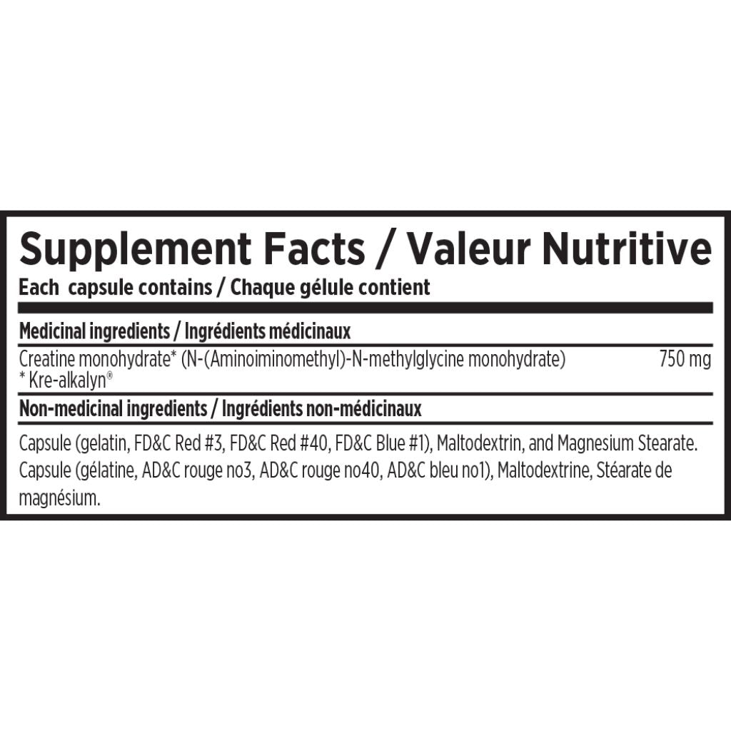 EFX Sports KRE-ALKALYN 750mg, 120 Caps
