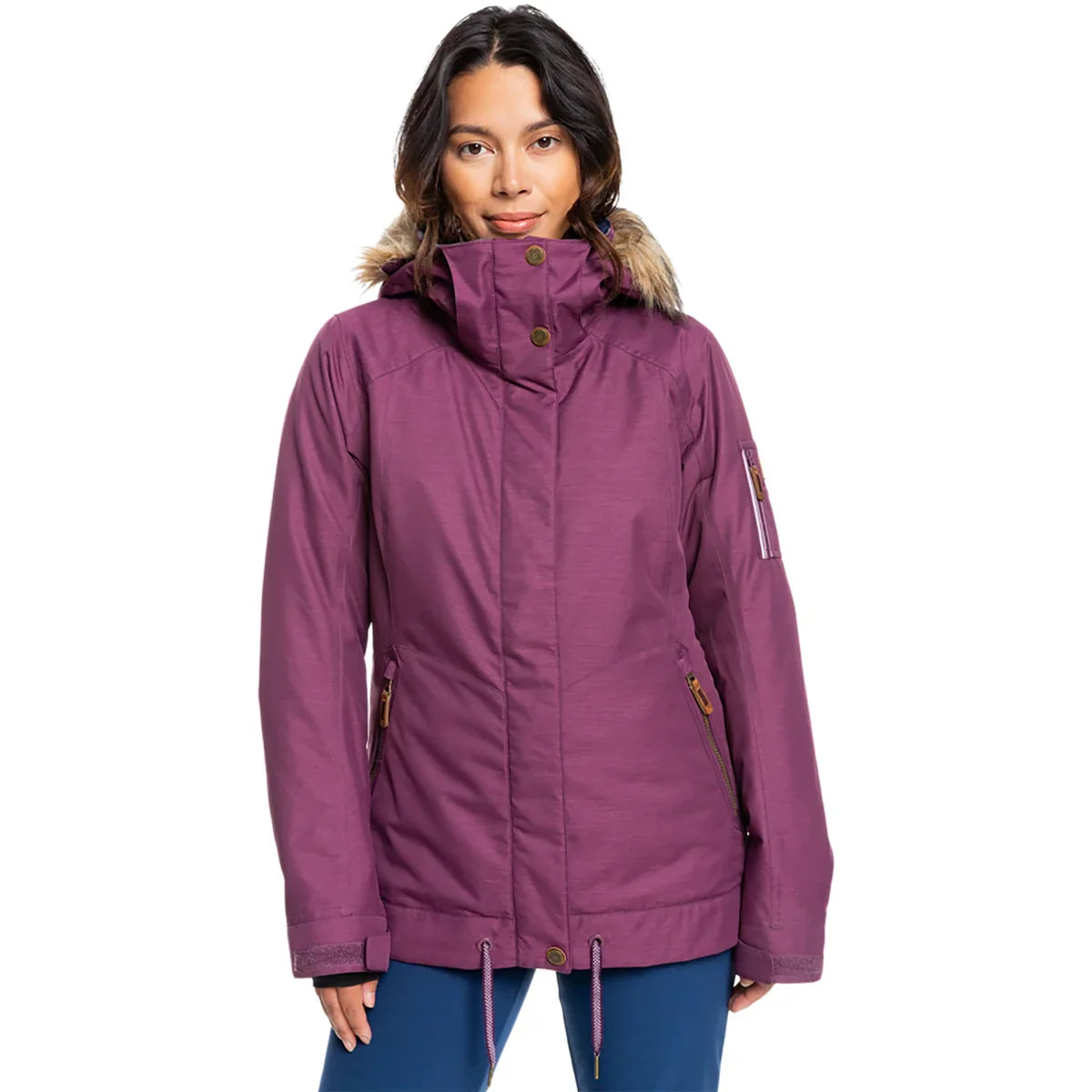 Roxy 'Meade' Insulated Jacket - Burgundy (Women's)