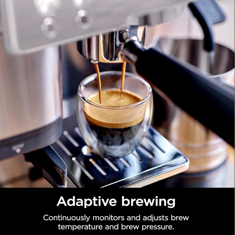 NINJA ES601C Espresso Luxe Premier Series Drip Coffee Maker and Rapid Cold Brew - Factory serviced with Home Essentials warranty - Kastor