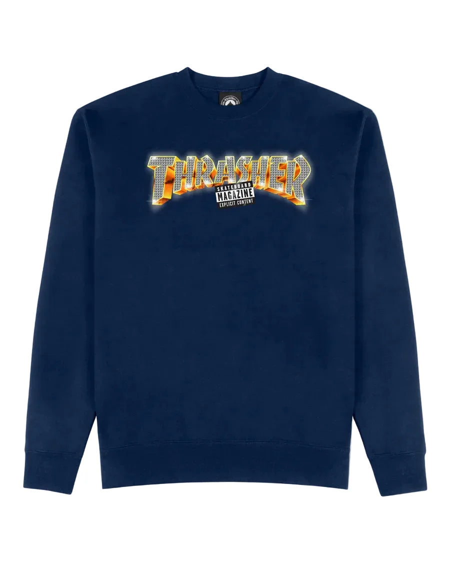 Thrasher 'Explicit' Crewneck - Royal